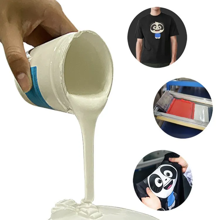 Cowint fermezza elastika tal-gomma-pejst tal-istampar tad-drapp bl-idejn abjad/ċar tal-lastiku pejst tal-iskrin tat-trasferiment tal-linka tal-istampar għat-t-shirt