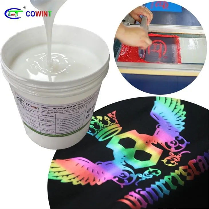 Stampar ta 'skrin Cowint Fastness Għoli u Pejst ta' Bronzing Hot Gloss Għoli